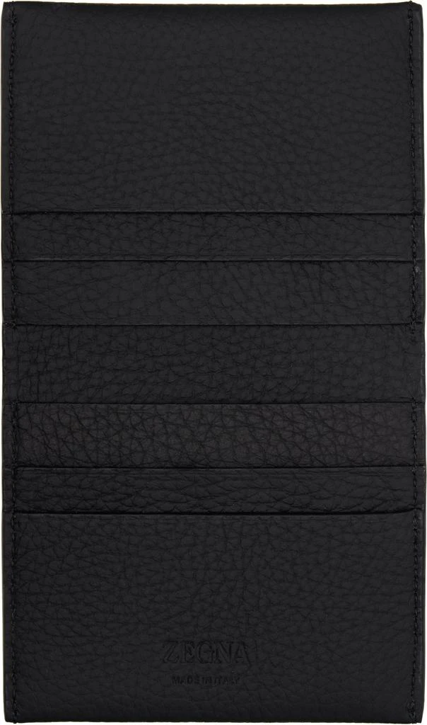Zegna Black Leather Wallet 3