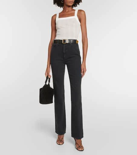 Khaite Danielle high-rise straight jeans 2