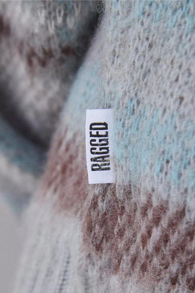 The Ragged Priest The Ragged Priest Dial Patterned Crew Neck Sweater 4