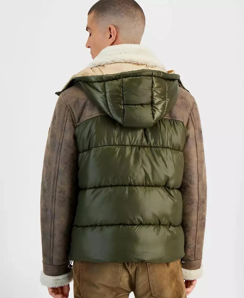 GUESS Men's Hooded Puffer Jacket 2