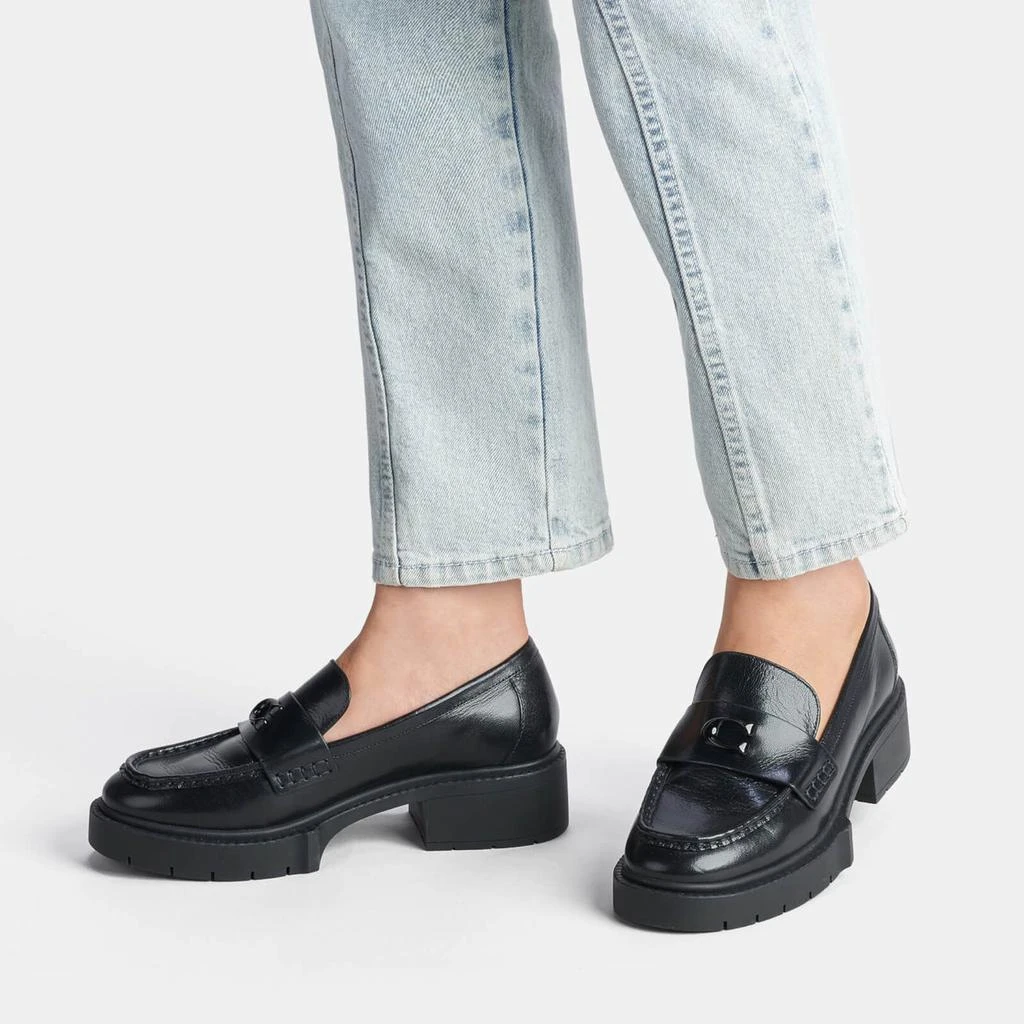 Coach Coach Leah Leather Loafers 5