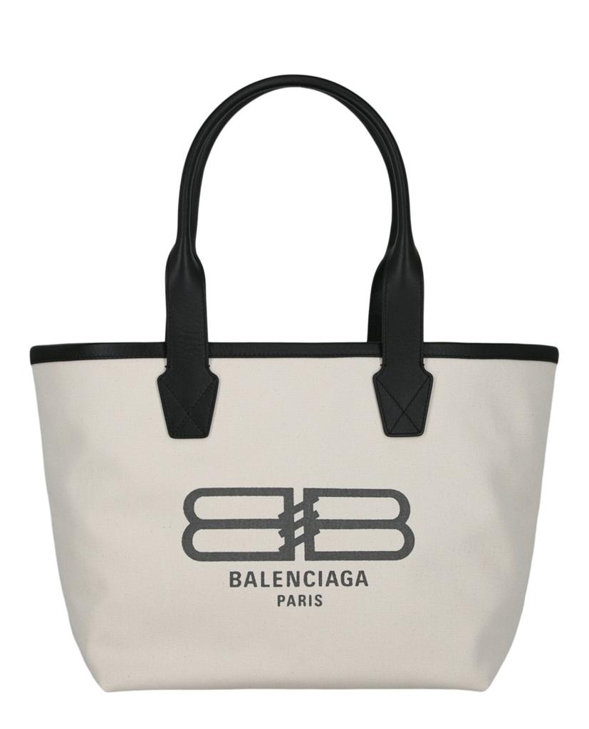 balenciaga-white-canvas-logo-tote-bag-small - CRTBLNCHSHP