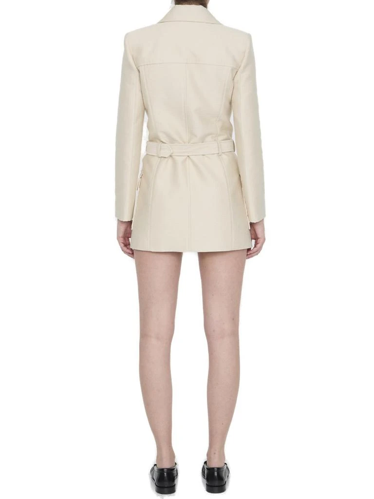 Saint Laurent Saharienne Double-Breasted Jacket – On Sale Now with