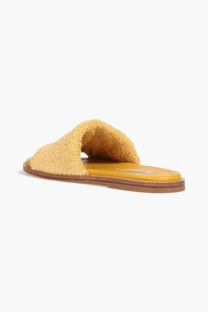Zimmermann Appliquéd terry slides 3