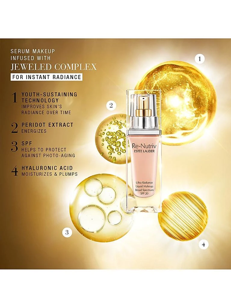 Estée Lauder Re-Nutriv Ultra Radiance Liquid Makeup Broad Spectrum SPF 20 5