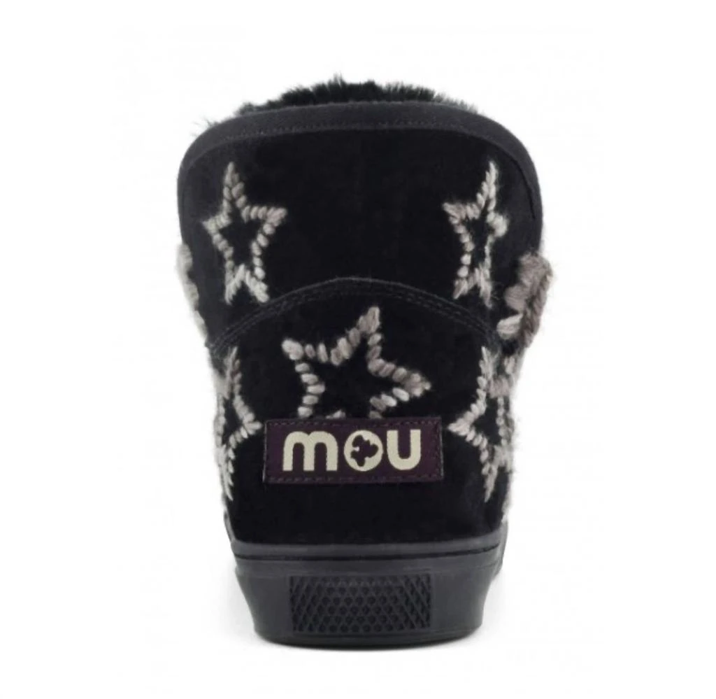 Mou Mou - WOMEN'S ESKIMO SNEAKERS WITH WOOL STARS 2