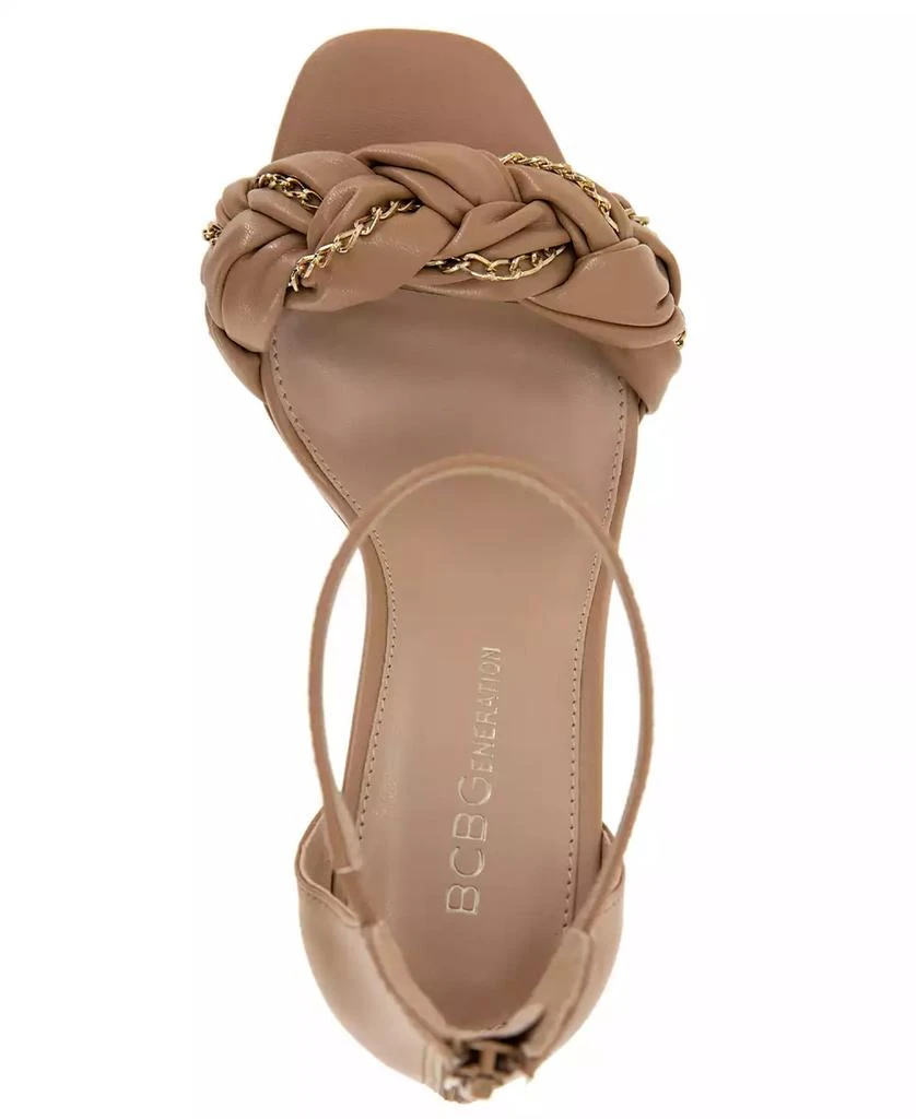 BCBG Women's Isabel Braided Sandal 4
