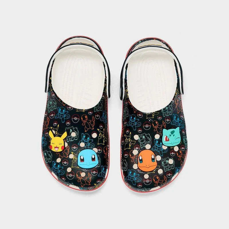 Crocs Little Kids' Crocs x Pokemon Classic Clog Shoes 5