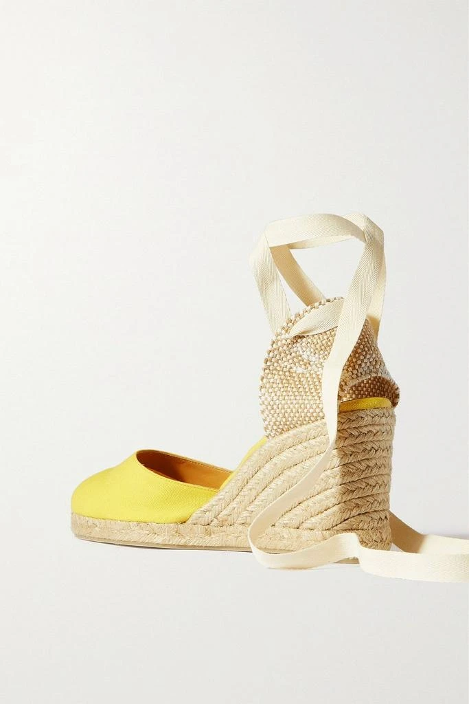 CASTAÑER Carina 80 canvas wedge espadrilles 3