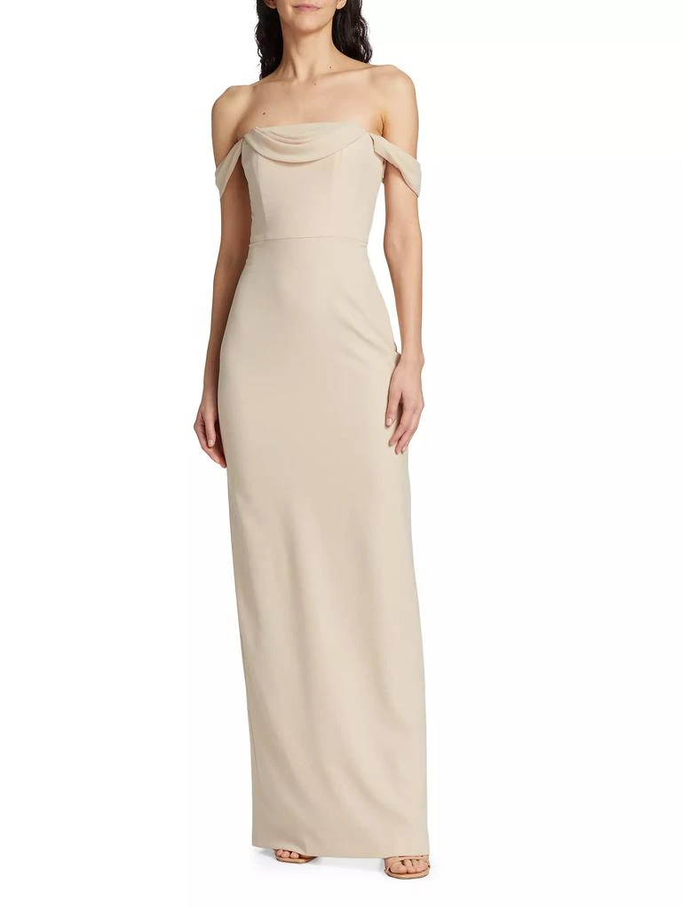 sachin and babi light blue dress Vera Wang Dresses