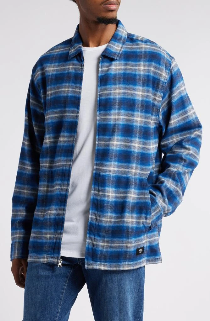 Vans Montwood Check Flannel Zip Shirt Jacket 1