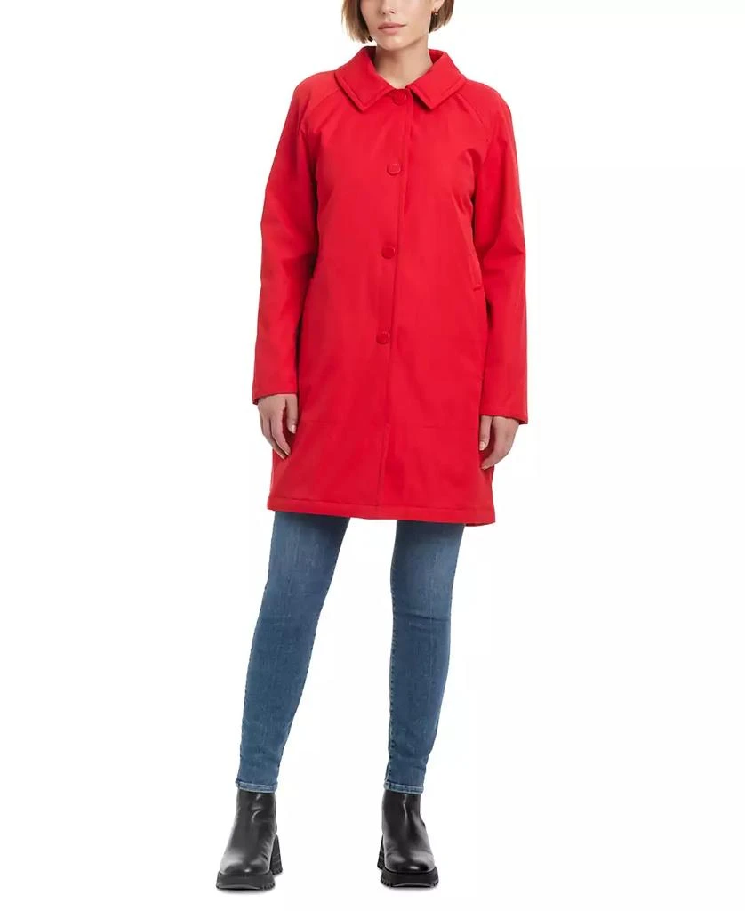 Kate Spade Women's Hooded A-Line Raincoat 7