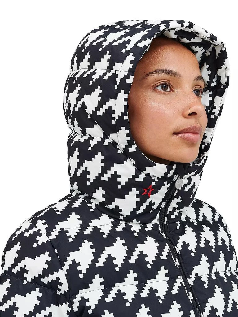 Perfect Moment Polar Houndstooth Down Puffer Jacket 5