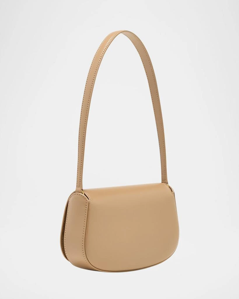 Yves Saint Laurent Mini YSL Flap Leather Shoulder Bag 3