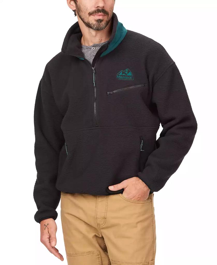 Marmot Men
s 94 E.C.O. Embroidered Logo Half-Zip Fleece Jacket