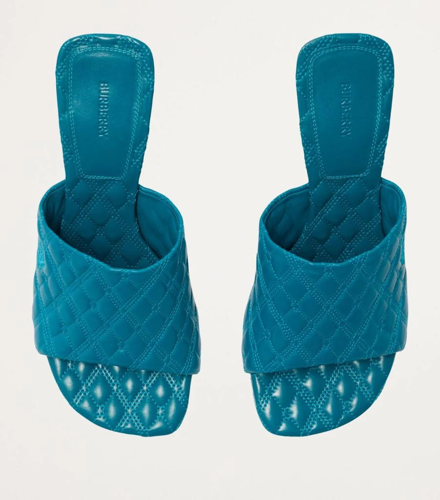 Burberry Leather Quilt Mules 85 4