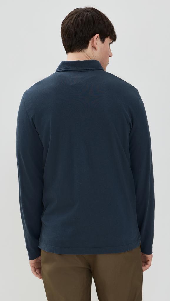 Billy Reid Long Sleeve Pensacola Polo