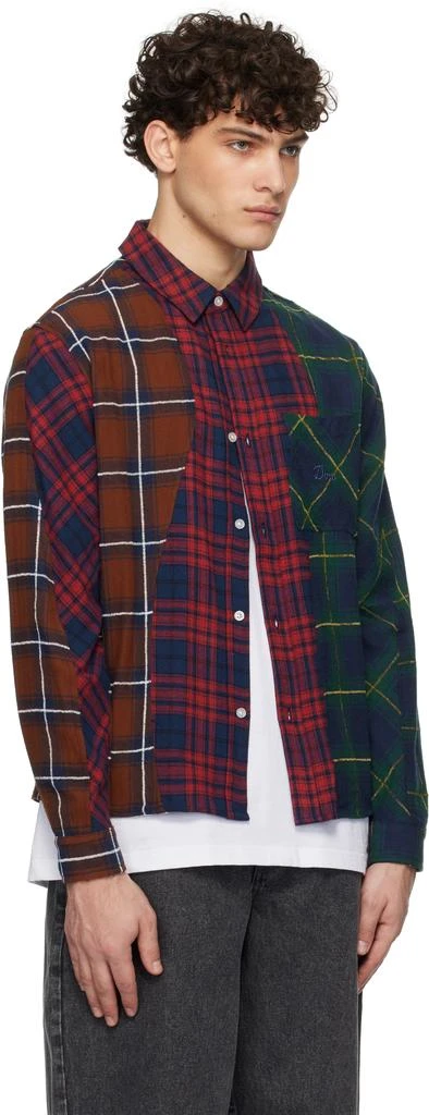 Dime Multicolor Triple Plaid Shirt 2