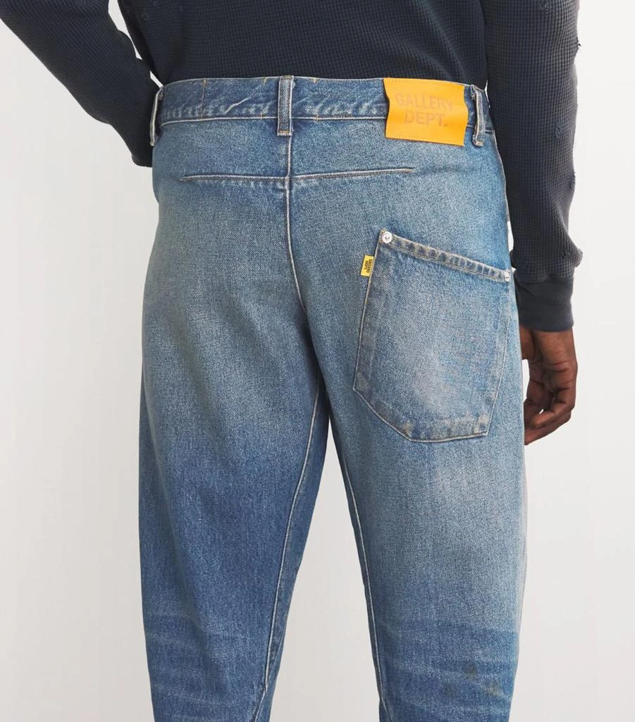 Gallery Dept Distressed Wide-Leg Jeans 6