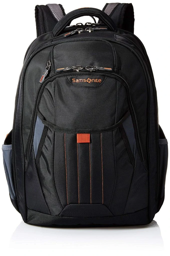 Samsonite Samsonite Tectonic 2 Large Backpack, Black/Orange, 18 x 13.3 x 8.6 1