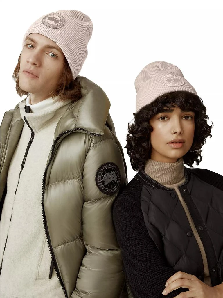 Canada Goose Arctic Disc Rib-Knit Hat 4