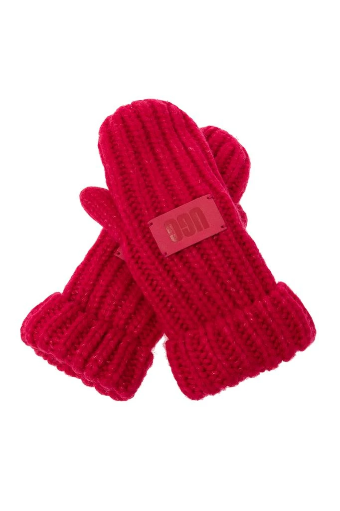 UGG Gloves with logo patch 1