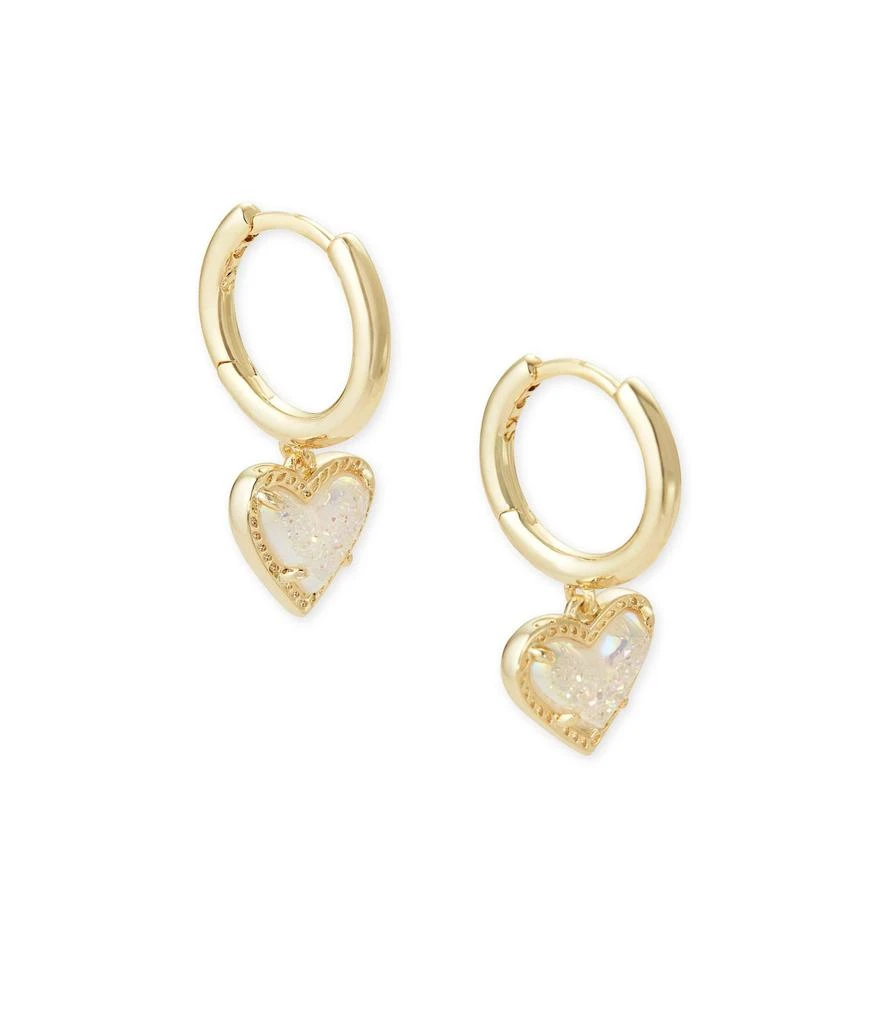 Kendra Scott Ari Heart Huggie Earrings