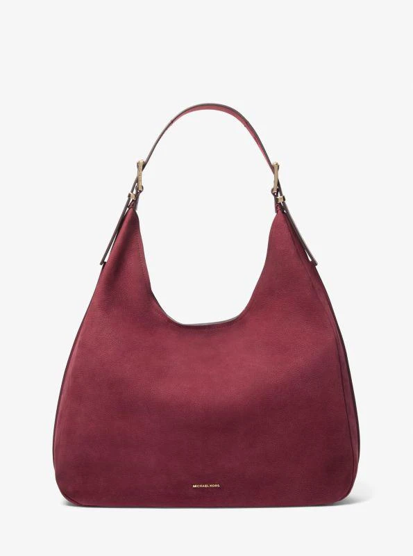 Michael Kors Nolita Large Nubuck Hobo Shoulder Bag 1