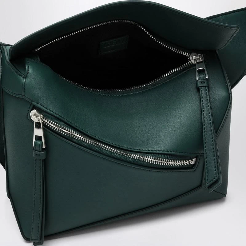 Loewe Puzzle small green waist bag 5