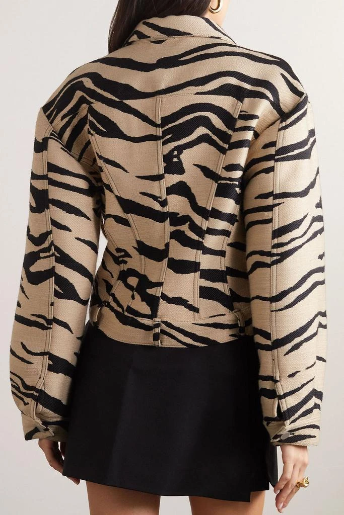 Stella McCartney Zebra-jacquard jacket 3