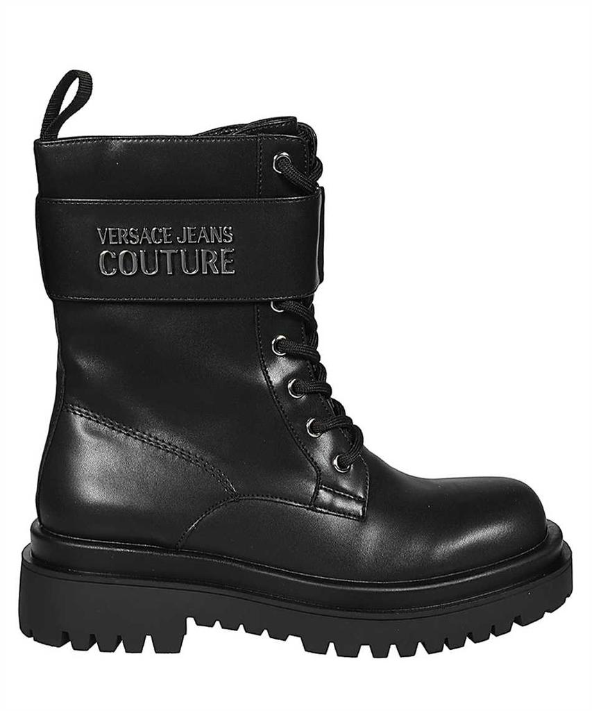 Versace Versace jeans couture logo drew boots