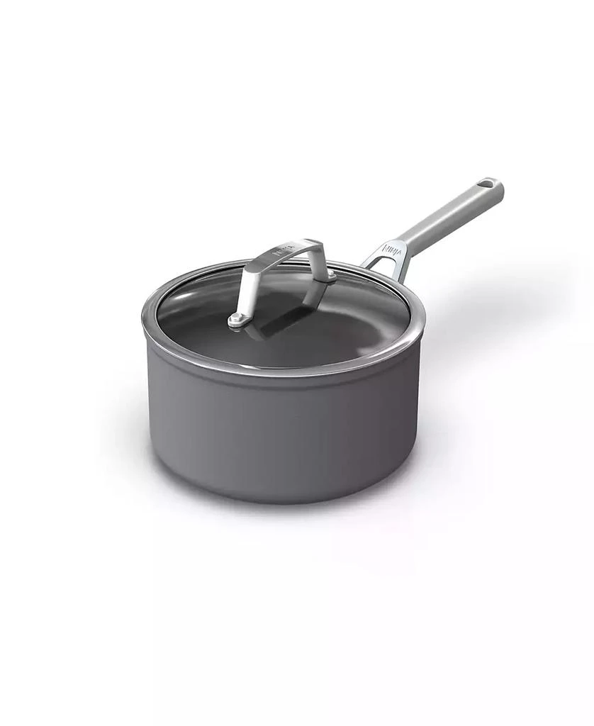 Ninja NeverStick Premium Hard-Anodized 3.5 Quart Saucepan with Glass Lid 1