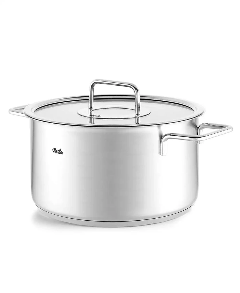 Fissler Pure Collection Stainless Steel 6.7 Quart Stock Pot with Glass Lid 3