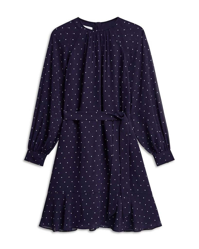 HOBBS LONDON Rosie Dot Print Dress 8
