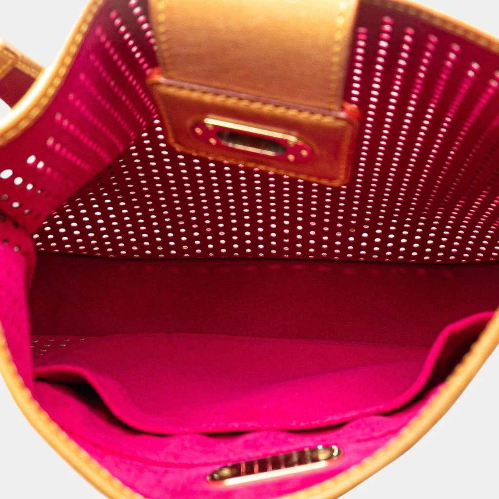 Louis Vuitton Louis Vuitton Brown Monogram Canvas Perforated Musette Crossbody Bag 4