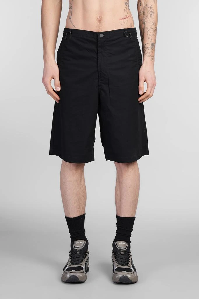 MAHARISHI Shorts In Black Cotton 1