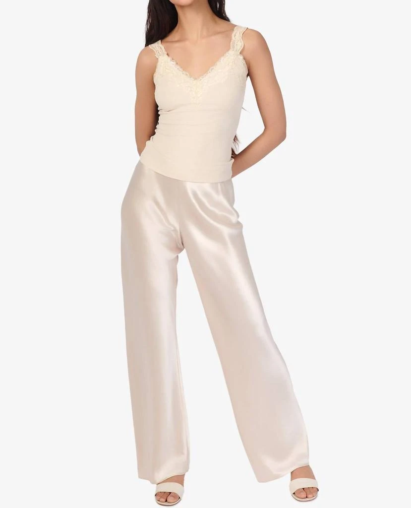 CAMI NYC Lani Rib Knit Tank Top In Bone 2