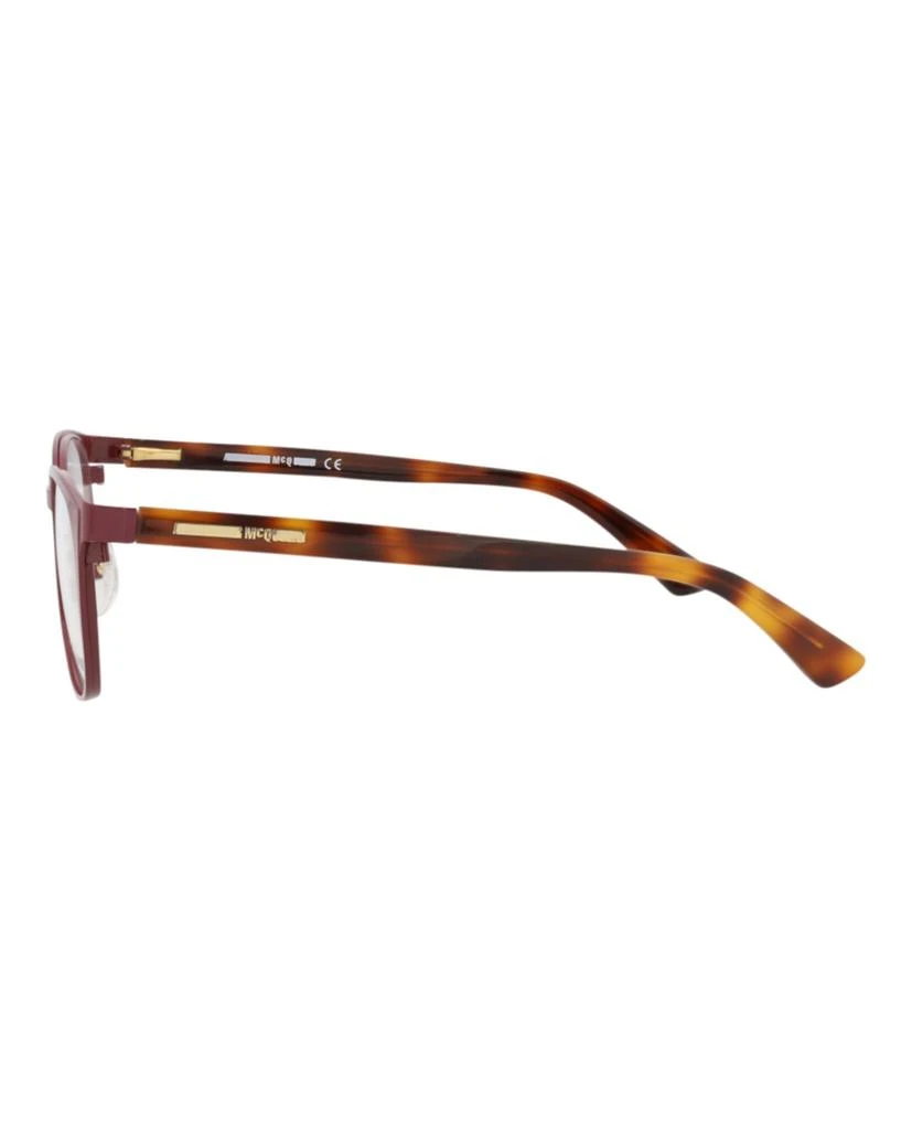 Alexander McQueen Square-Frame Metal Optical Frames 3