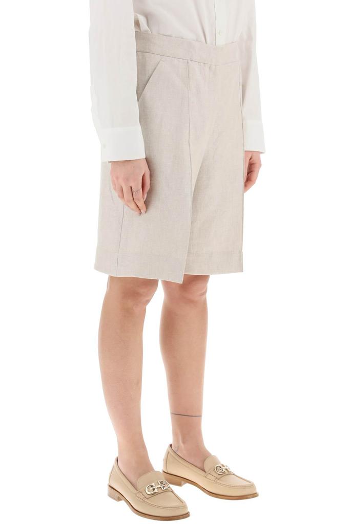 Agnona Agnona linen twill shorts