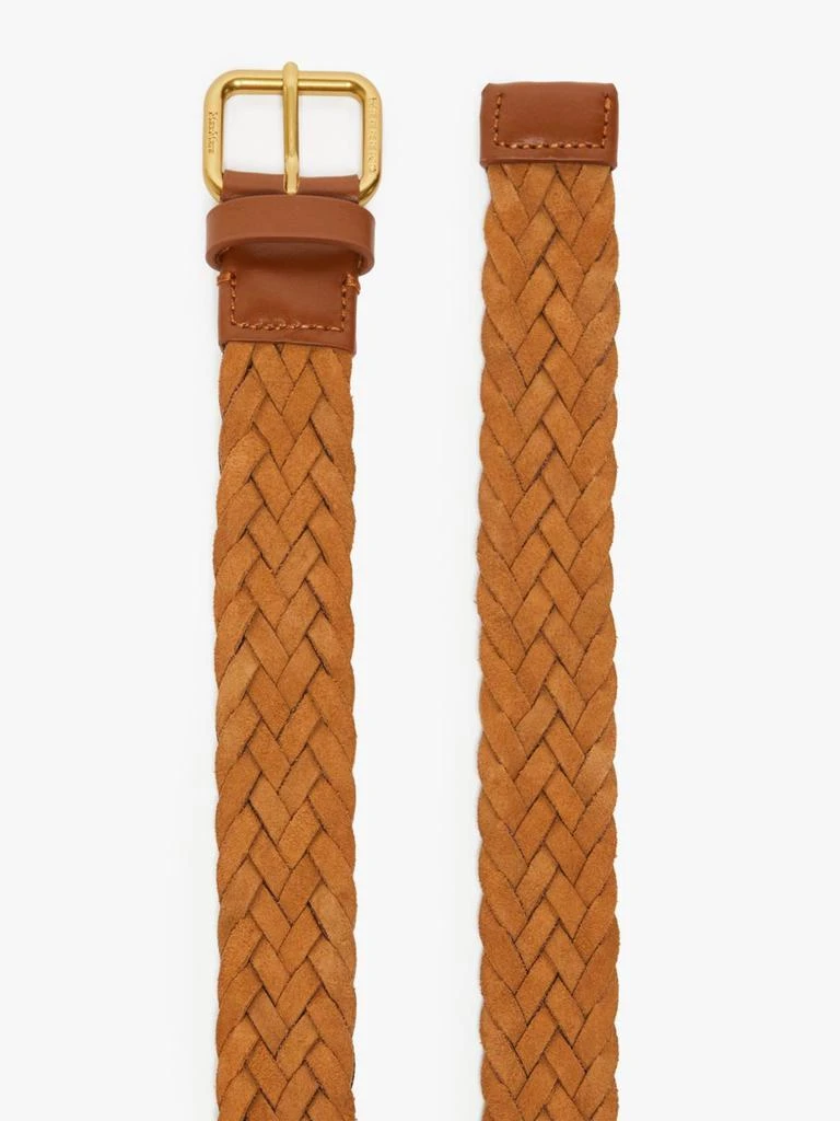 Weekend Max Mara Woven suede belt 2