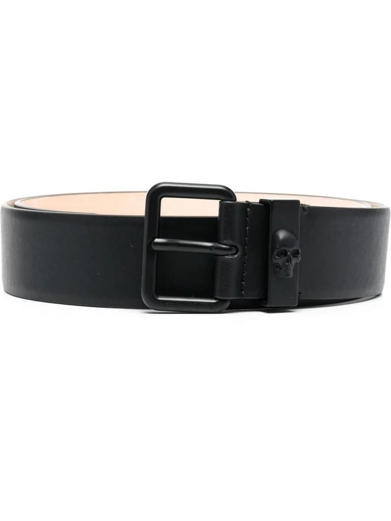Alexander McQueen Alexander McQueen Skull Loop Leather Belt 1