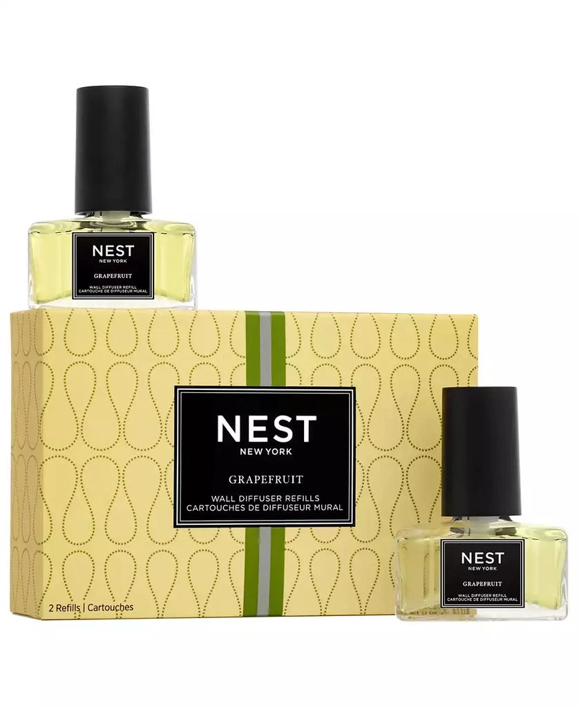 NEST New York 2-Pc. Grapefruit Wall Diffuser Refills Set 1