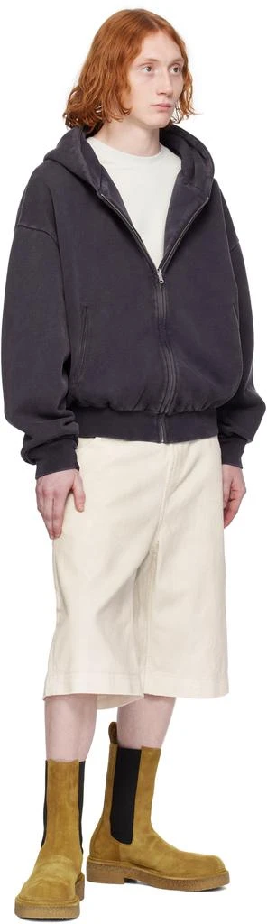 Entire Studios Navy Thermal Hoodie 4