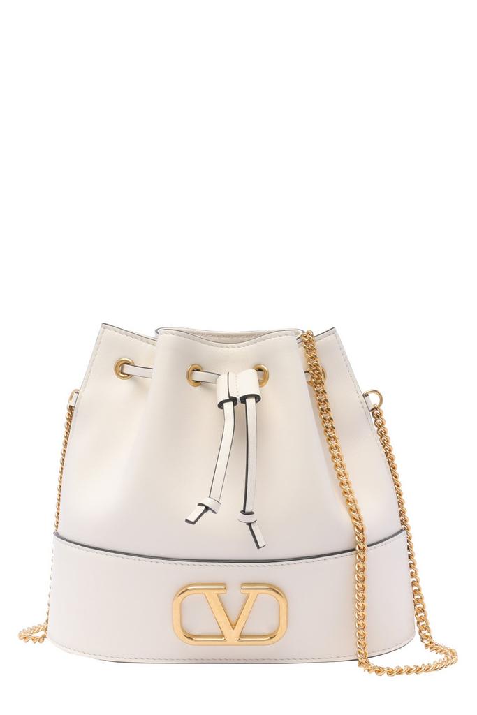 Valentino Valentino VLogo Signature Drawstring Mini Bucket Bag