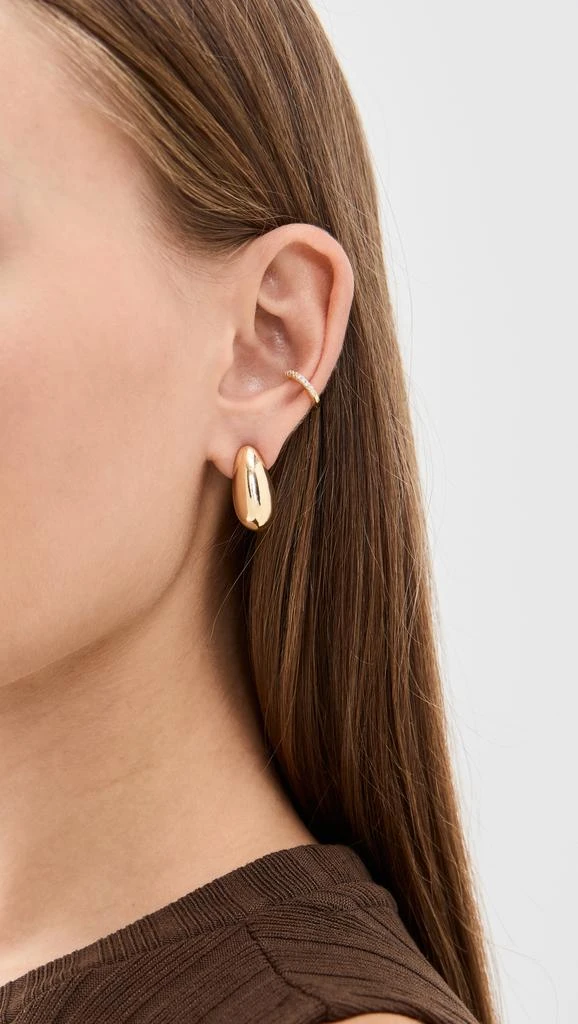 Shashi Pave Hinge Single Ear Cuff 2