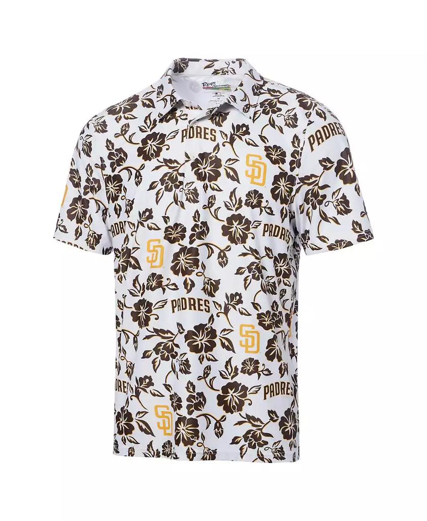 Reyn Spooner Men's White San Diego Padres Pua Performance Polo Shirt