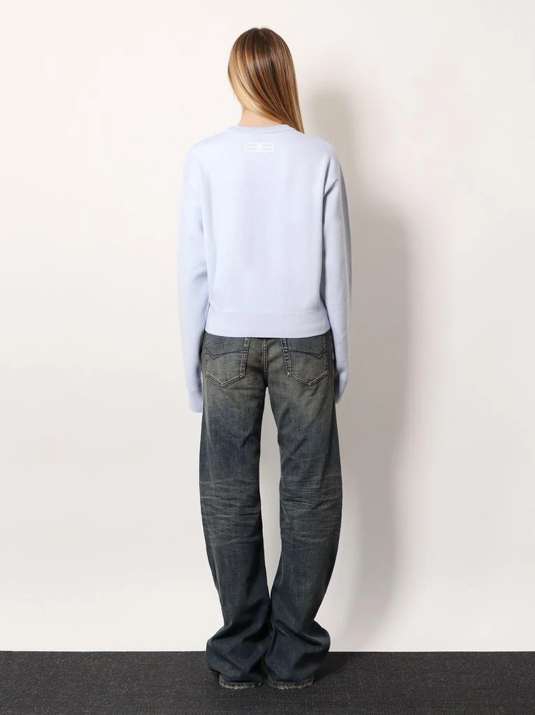 Balenciaga Wool and cotton blend sweater 3