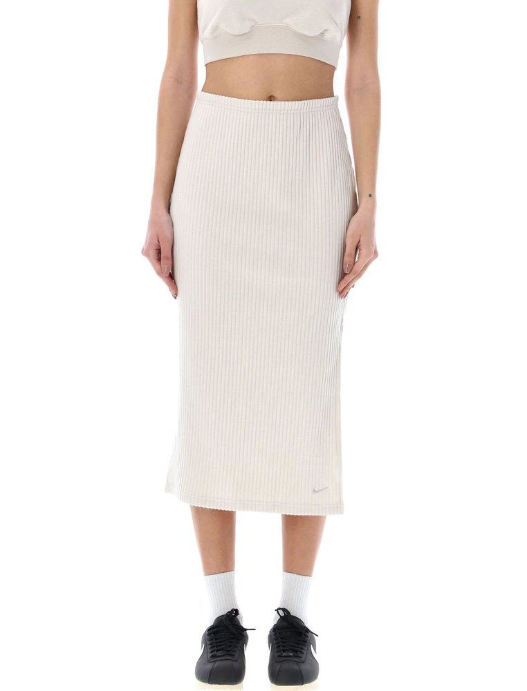 NIKE Nike Sportswear Chill Knitted Slim Ribbed Midi Skirt 1