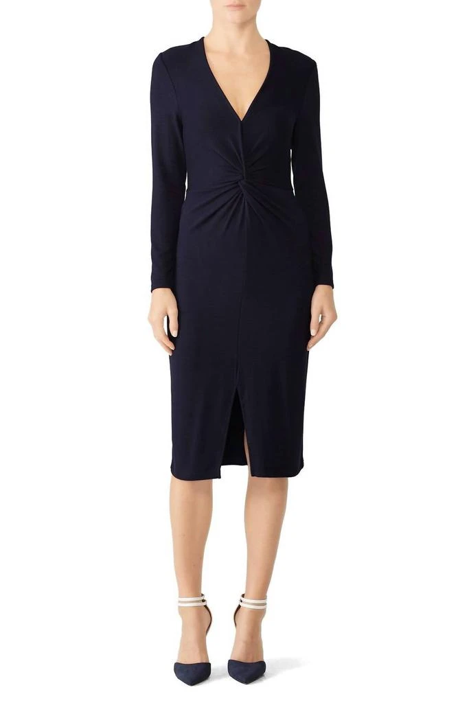 cupcakes and cashmere Janette Dress In Blue 1