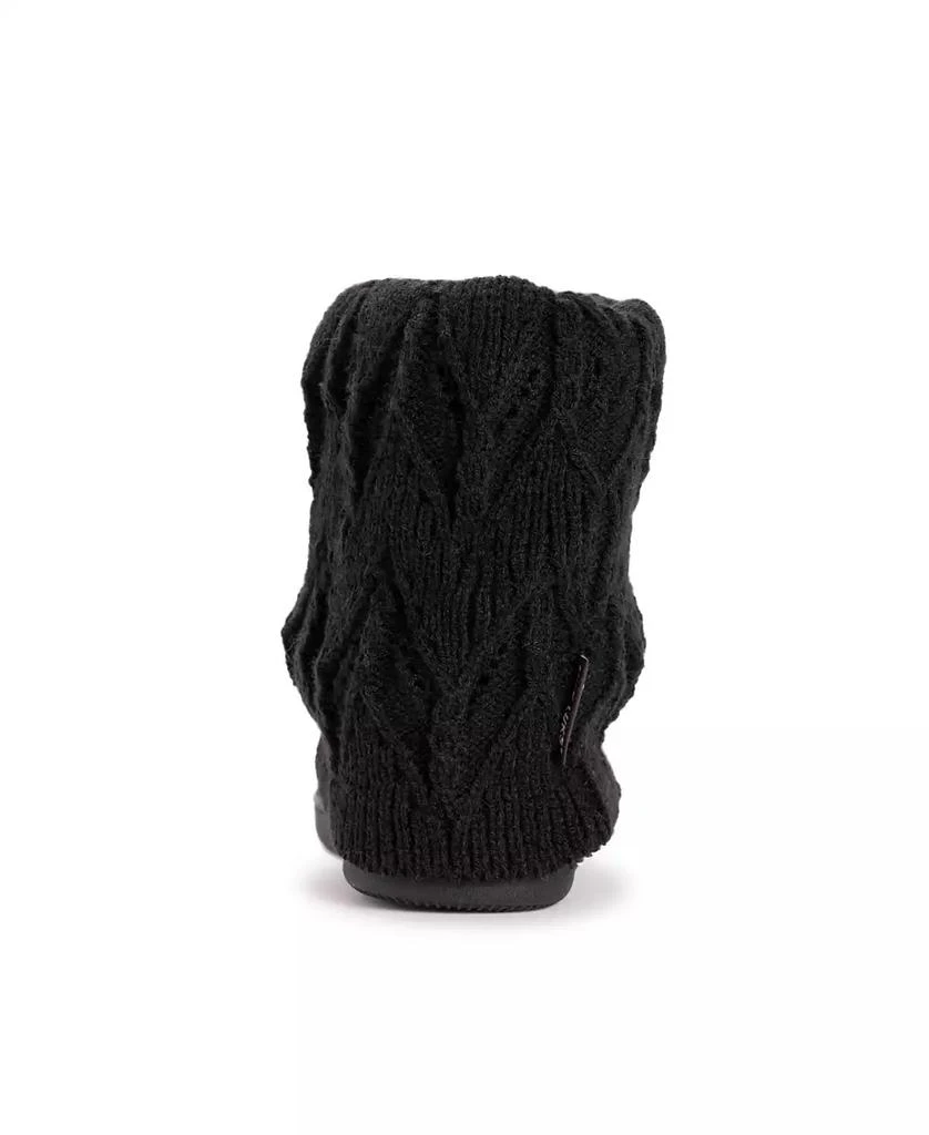 MUK LUKS Men's Faux Fur Flip Mittens 7